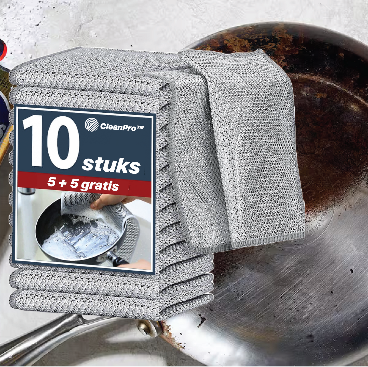CleanPro™ Steel Wire Reinigingsdoek
